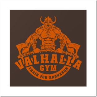 Valhalla Gym (Mono) Posters and Art